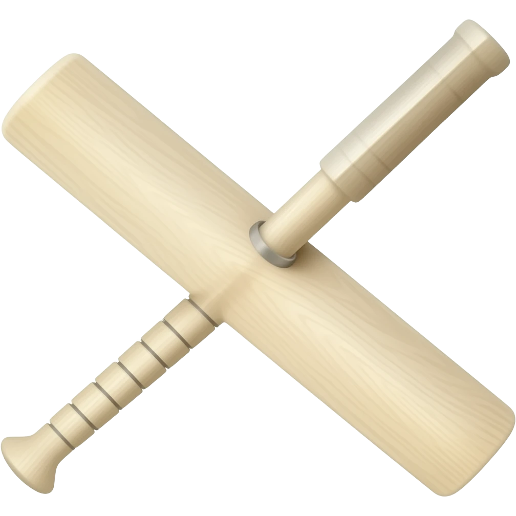 cricket bat emoji
