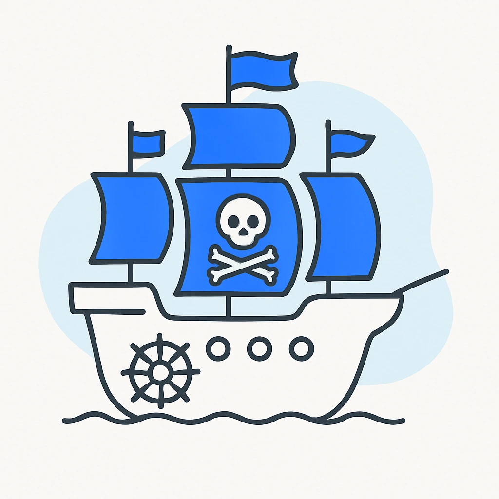 pirate ship emoji