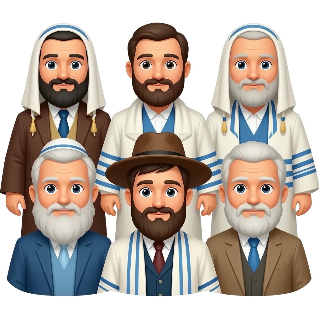 Jewish leaders from Bible times emoji