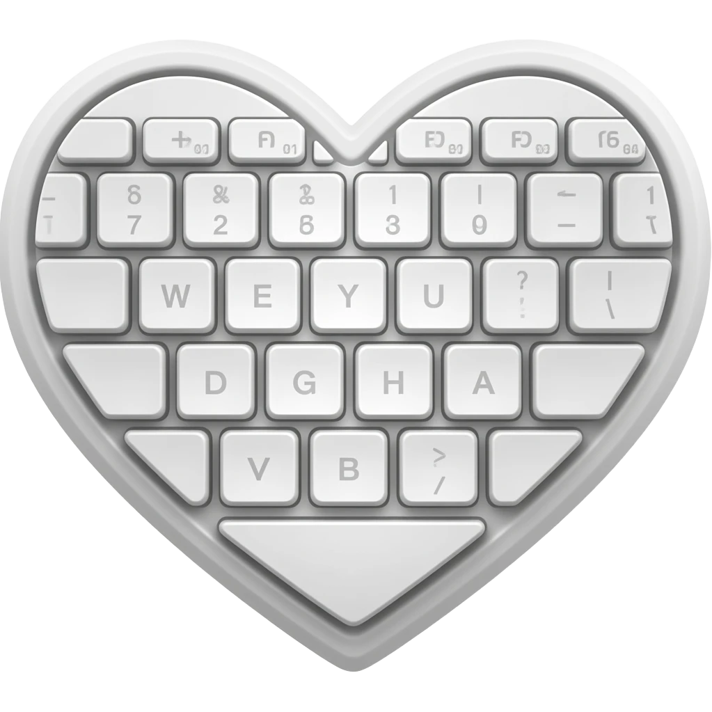 heart keyboard emoji