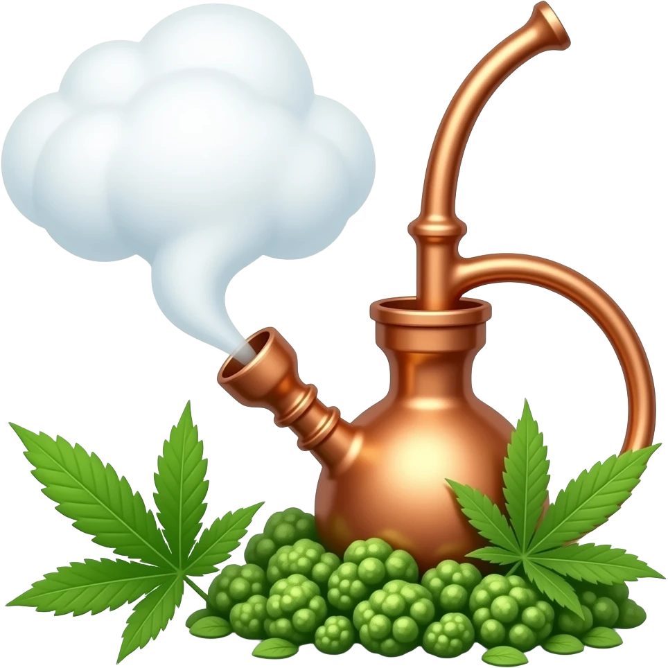 🫪 bong weed 💨 emoji