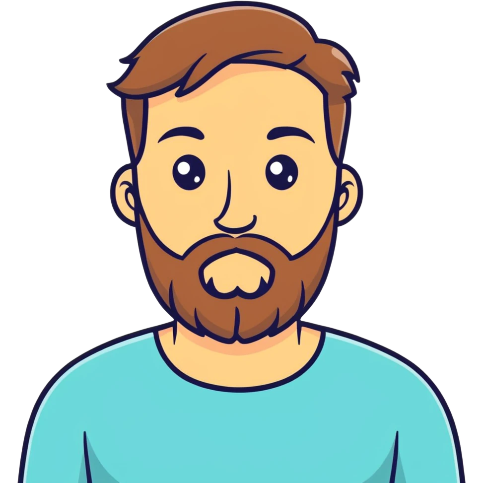 man with beard saying what’s going on?  emoji