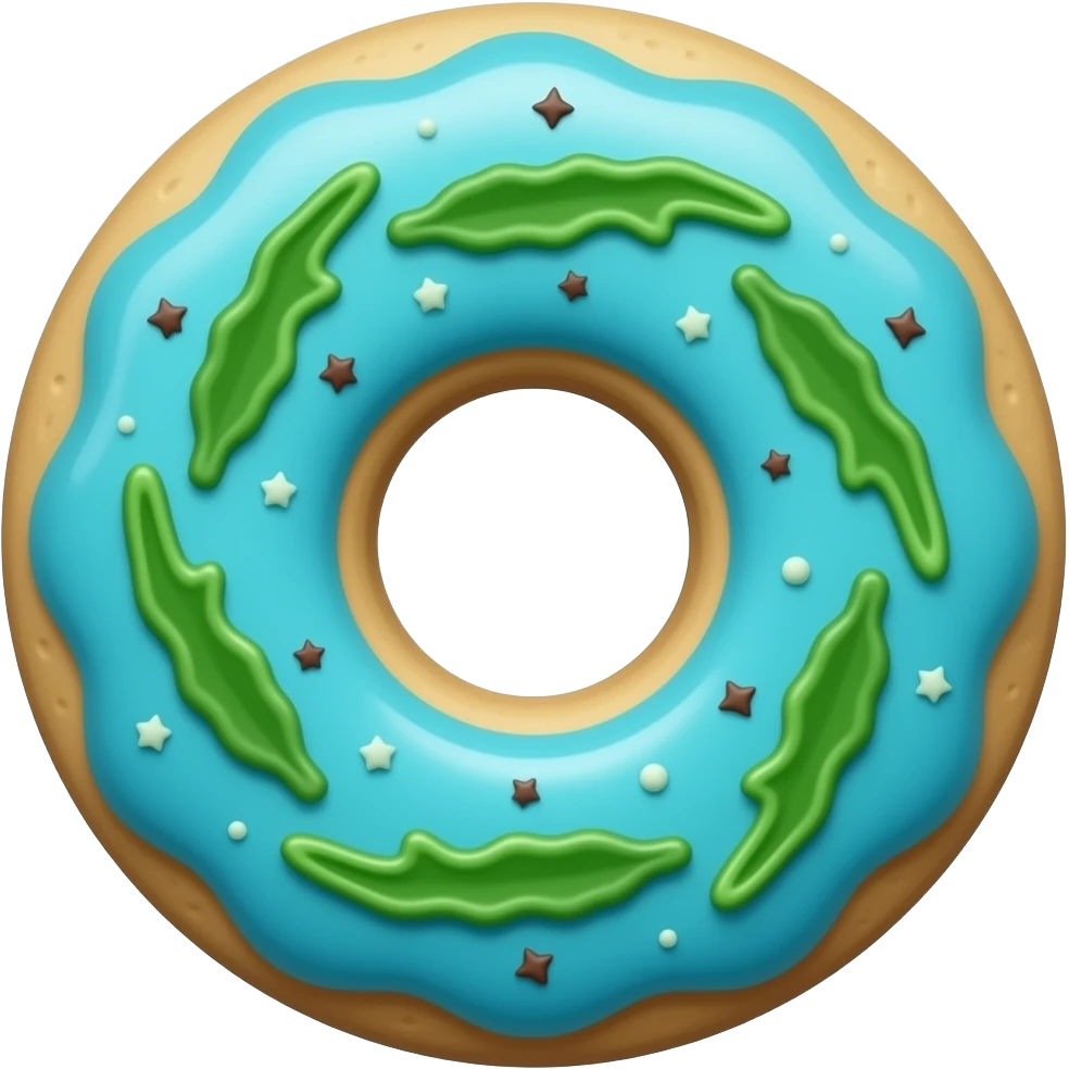 Neptune cookie emoji