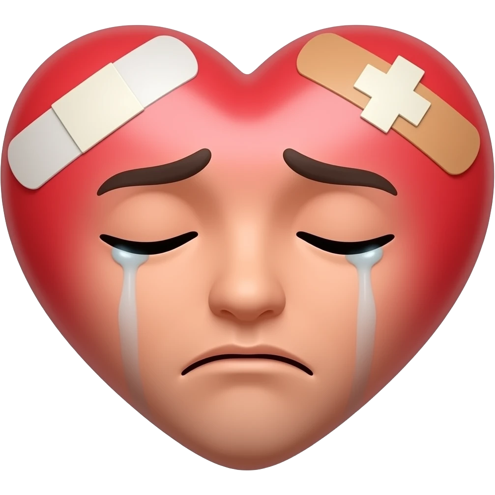 ❤️‍🩹🥺 emoji