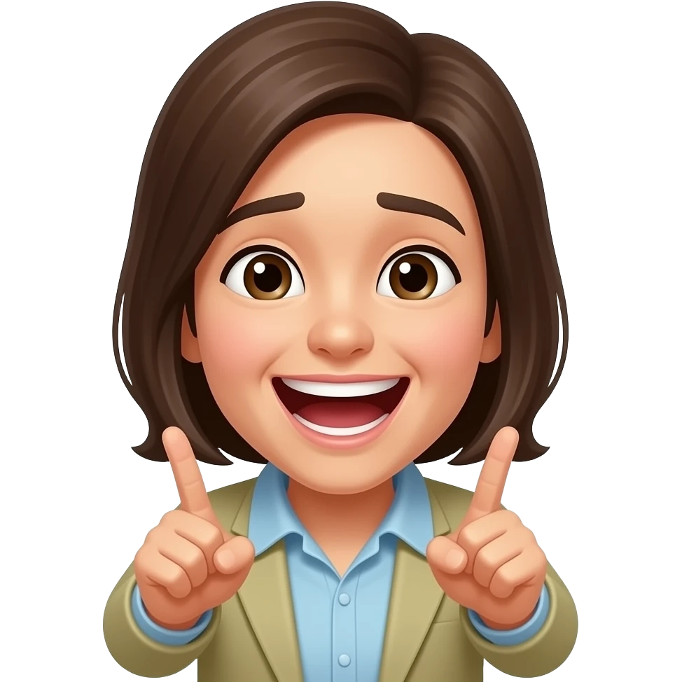 Un emoji qui se force à pas rire emoji