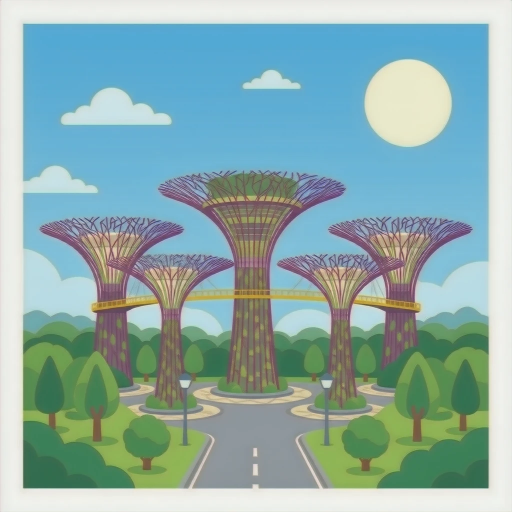 singapore Supertree Grove emoji