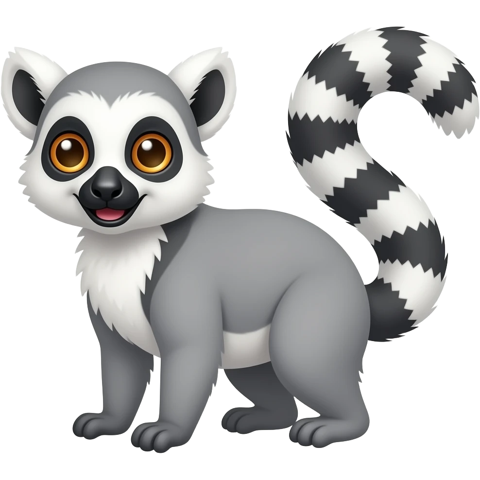 delicious lemur emoji