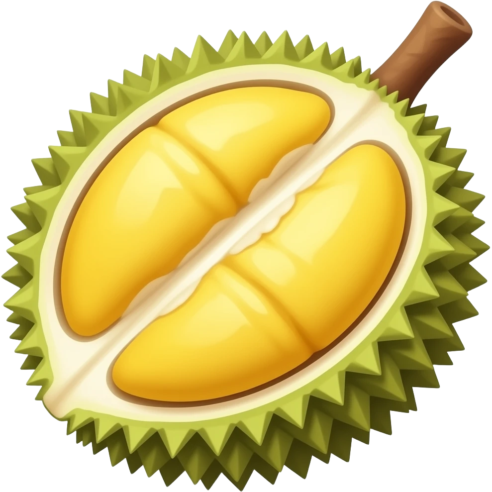 Buah durian emoji