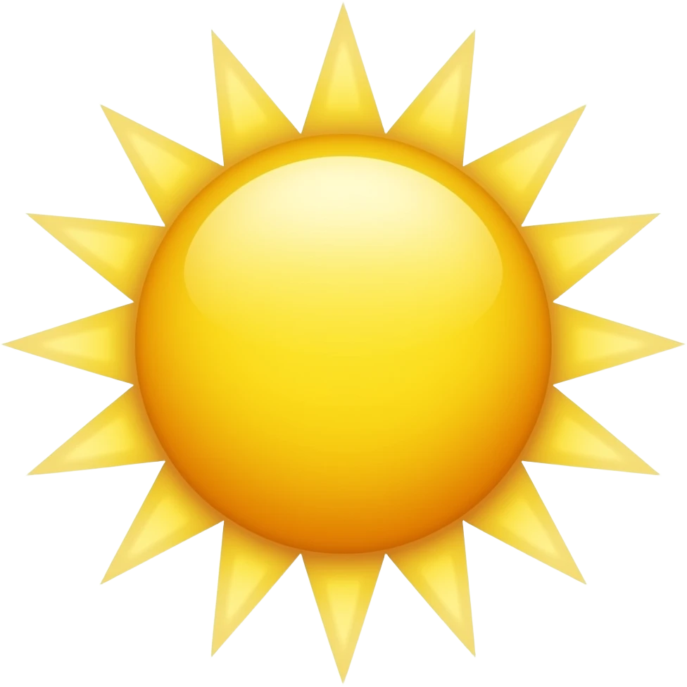 sun emoji