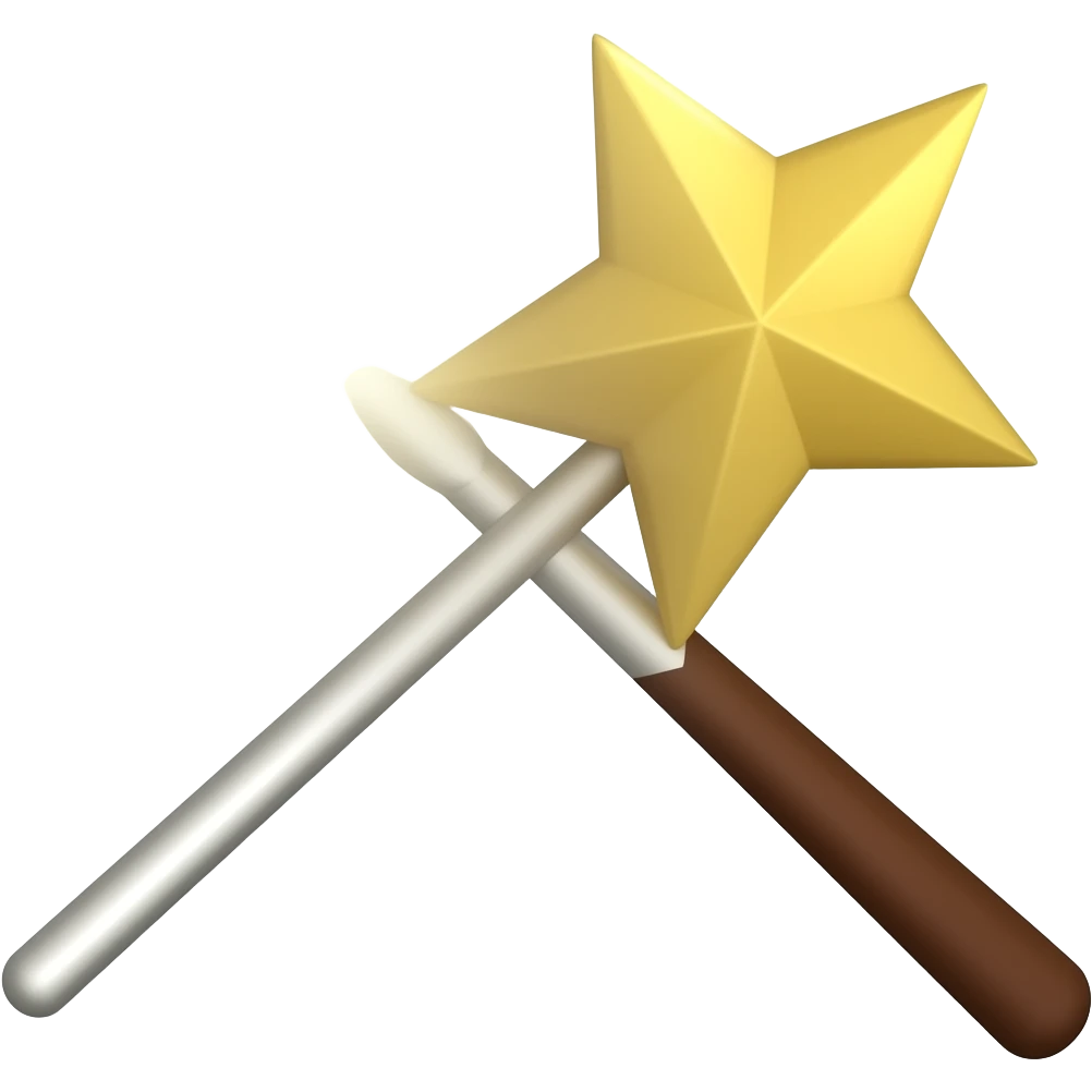 magic wand emoji
