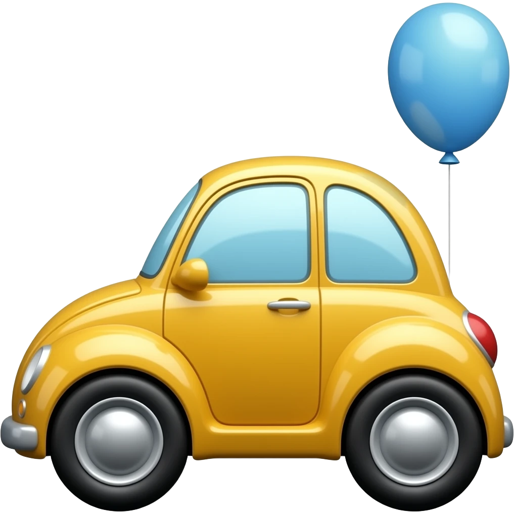 ballon car emoji