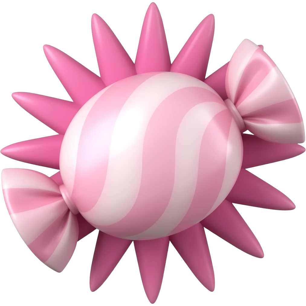 PINK STARBURST emoji