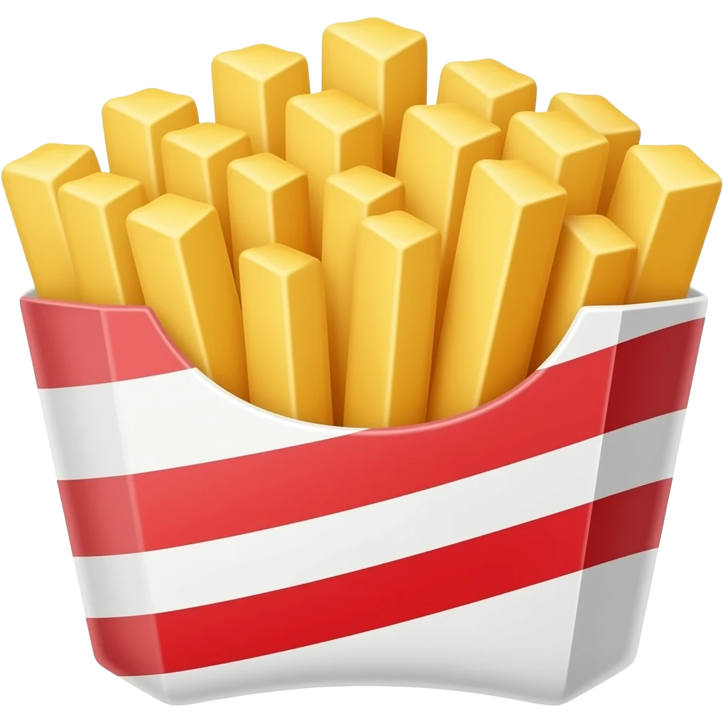 truffle fries emoji