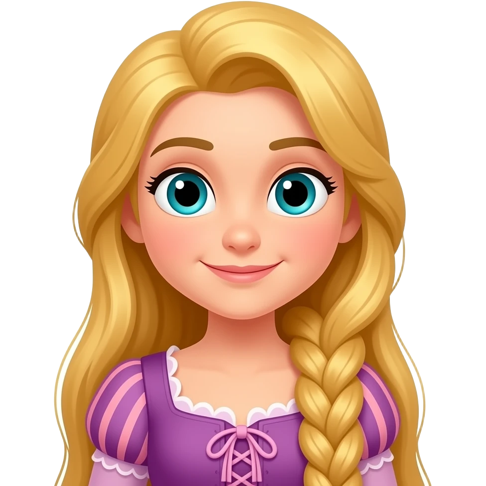Rapunzel emoji