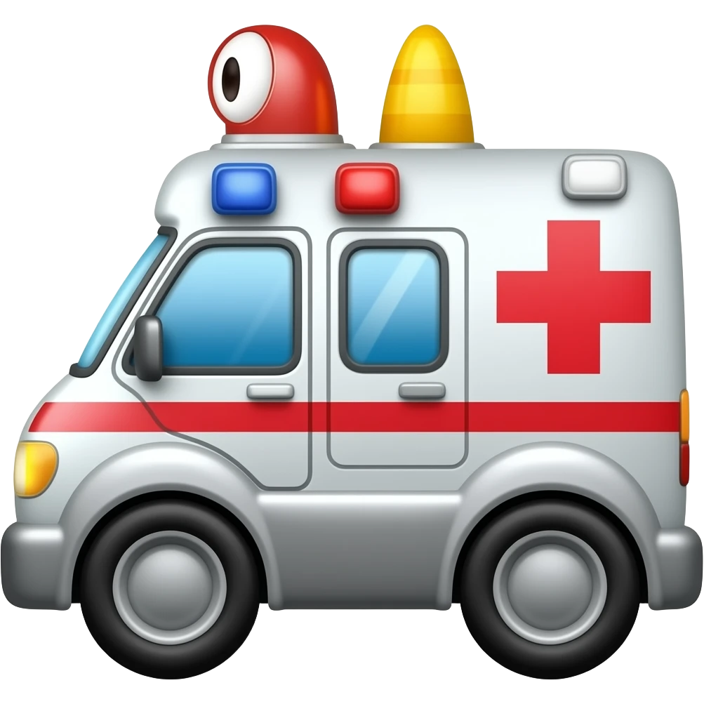 Monster Ambulance emoji