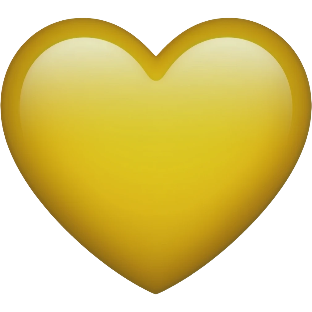 Yellow hearts emoji