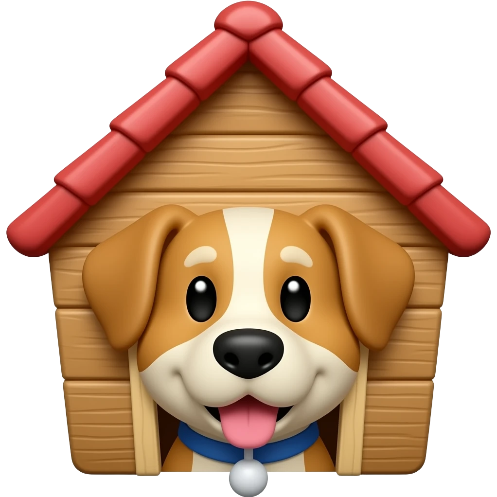 dog pet house emoji