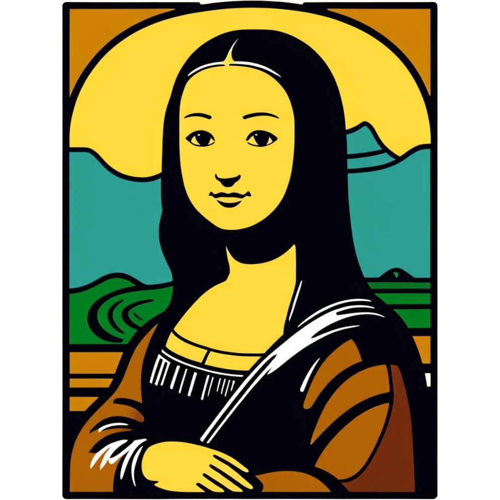 mona lisa emoji