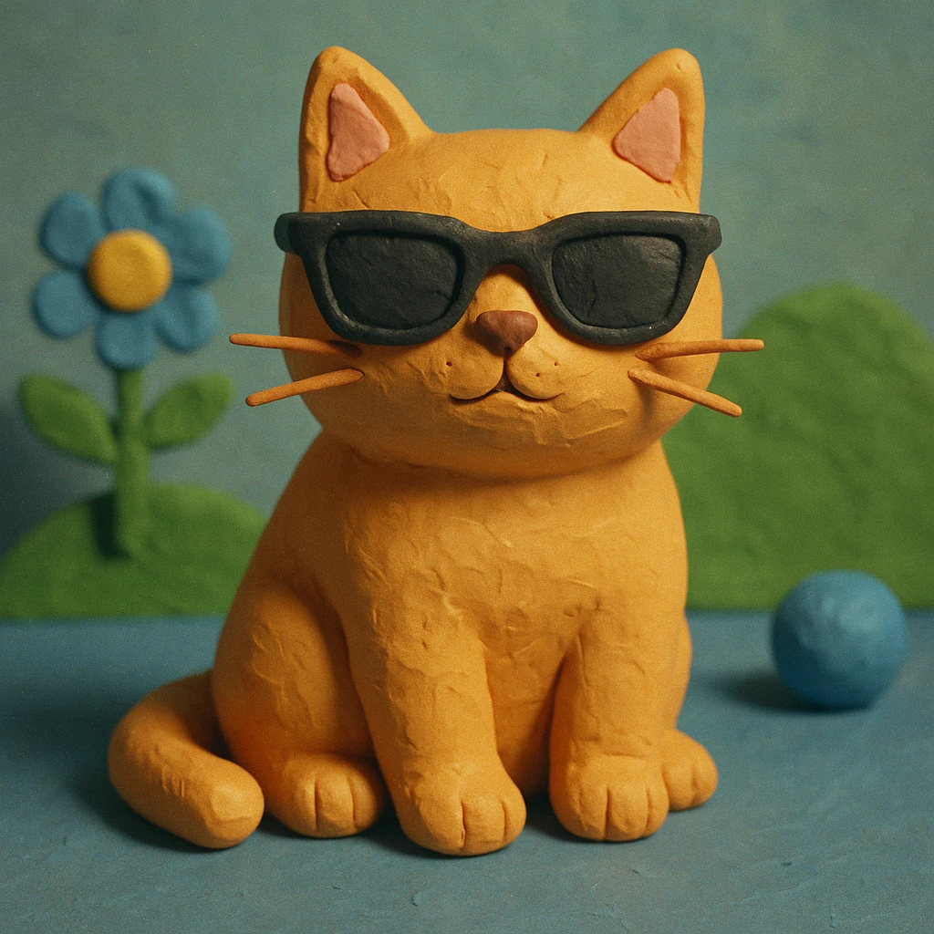 cat wearing sunglasses emoji