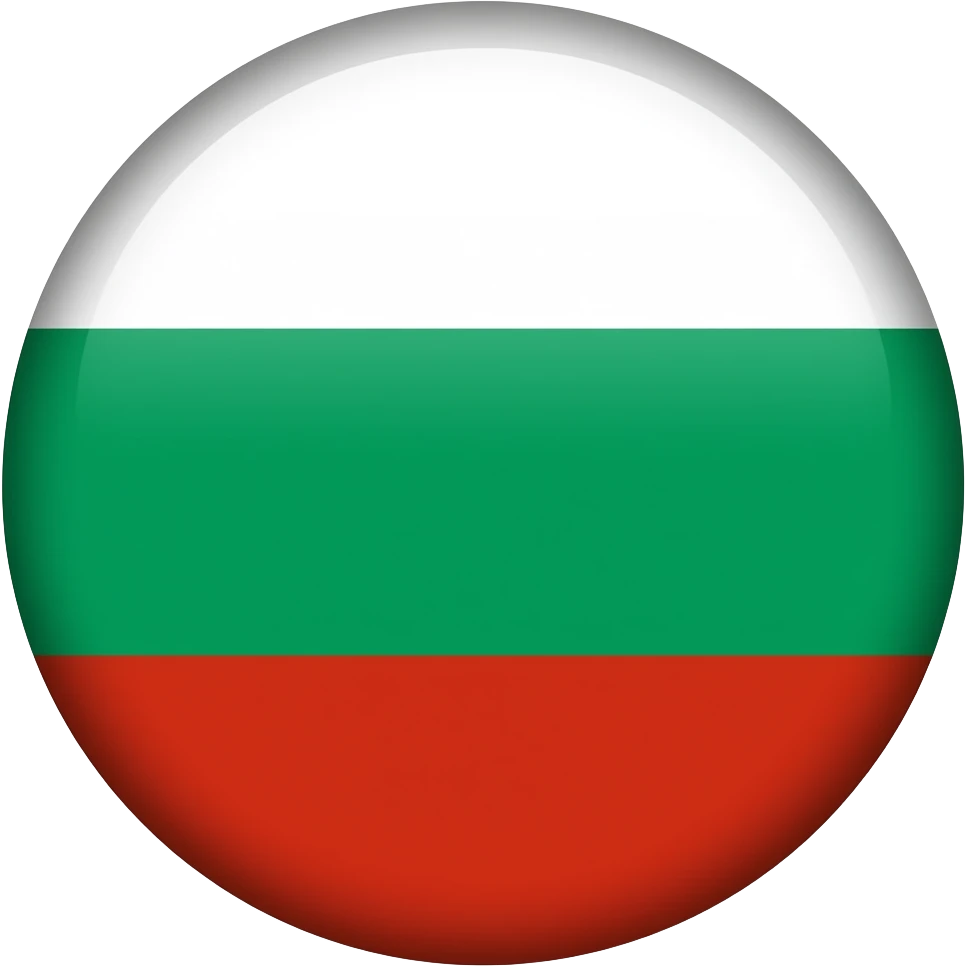 голубое небо без облок 1 белый круг в середине 1 красная полоса в низу 1 зелёная полоса выше красной полосы 1 белая полоса ниже зелёной полосы  в виде флага emoji