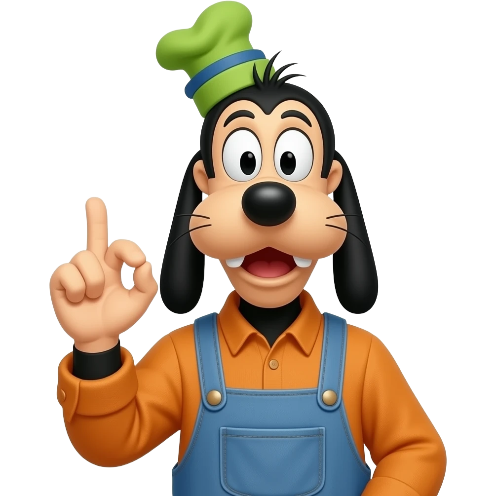 A goofy guy say ok? emoji
