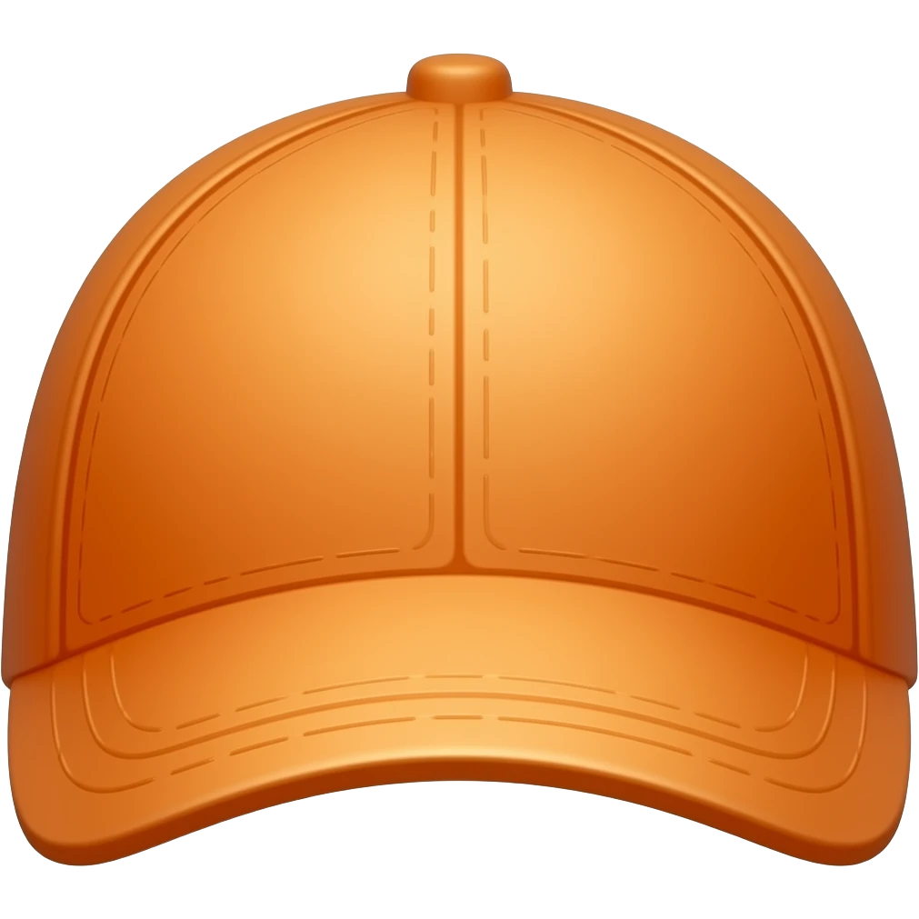 Orange cap emoji