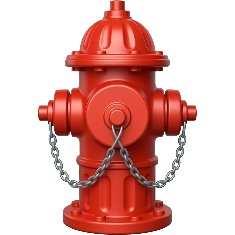 Udělej mi emoji hasičského nadzemního hydrantu emoji