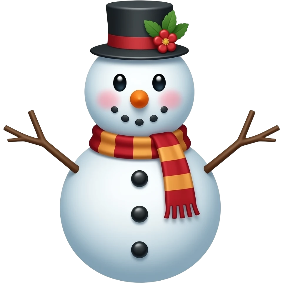 Snowman emoji