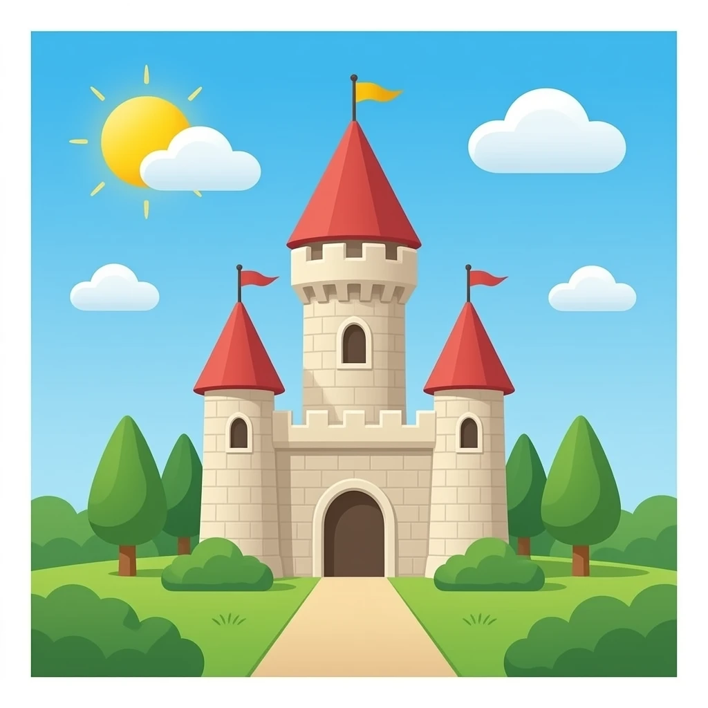 castle tower emoji