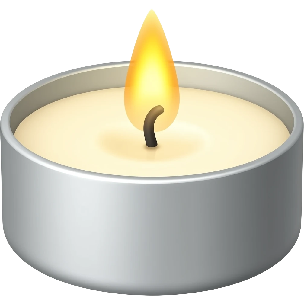 relax candle emoji