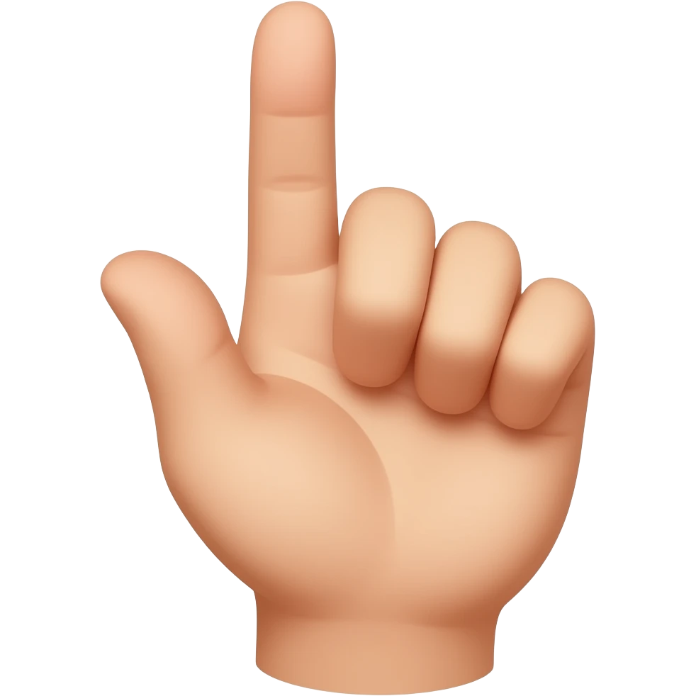 Bir elin e parmağı açık emoji