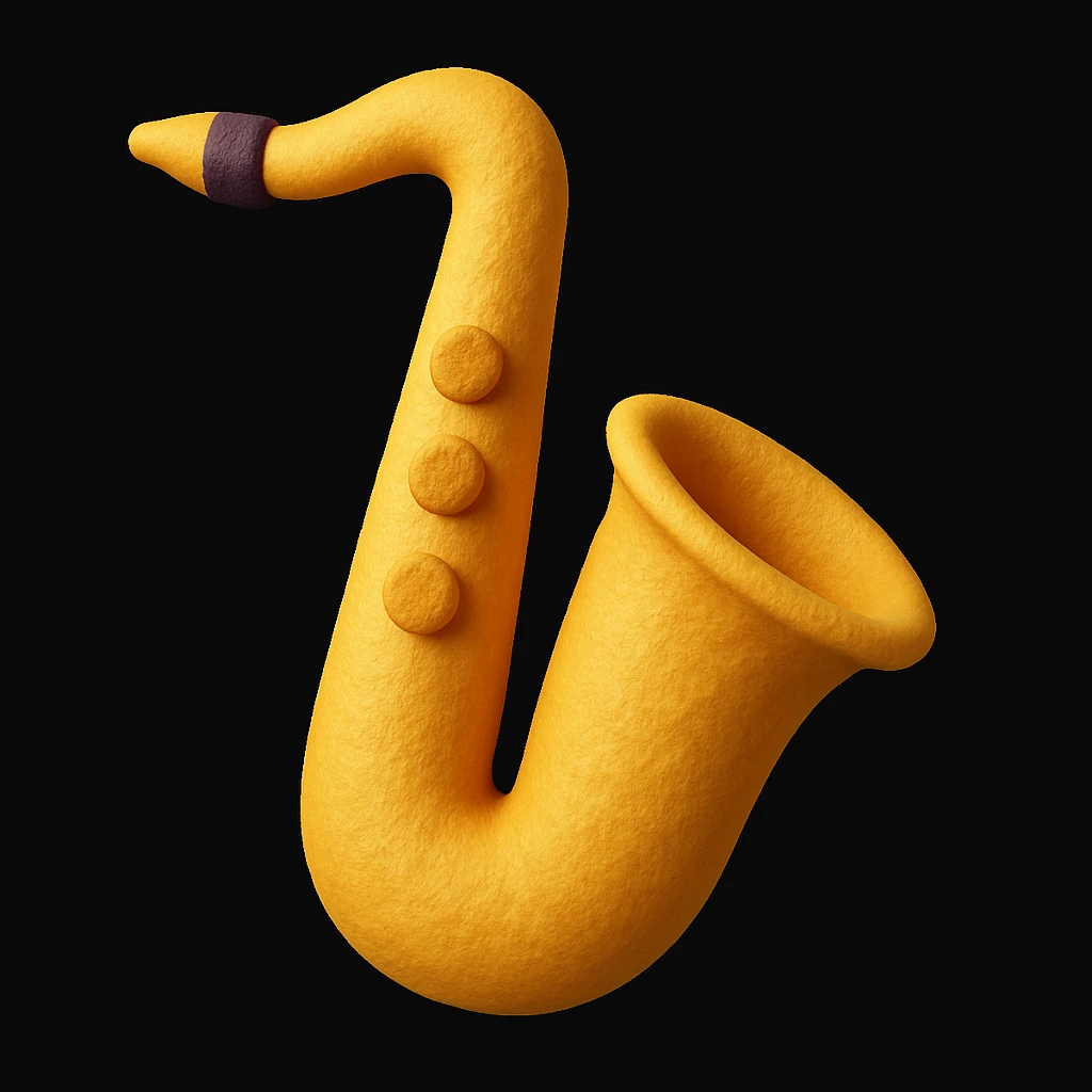 saxophone emoji