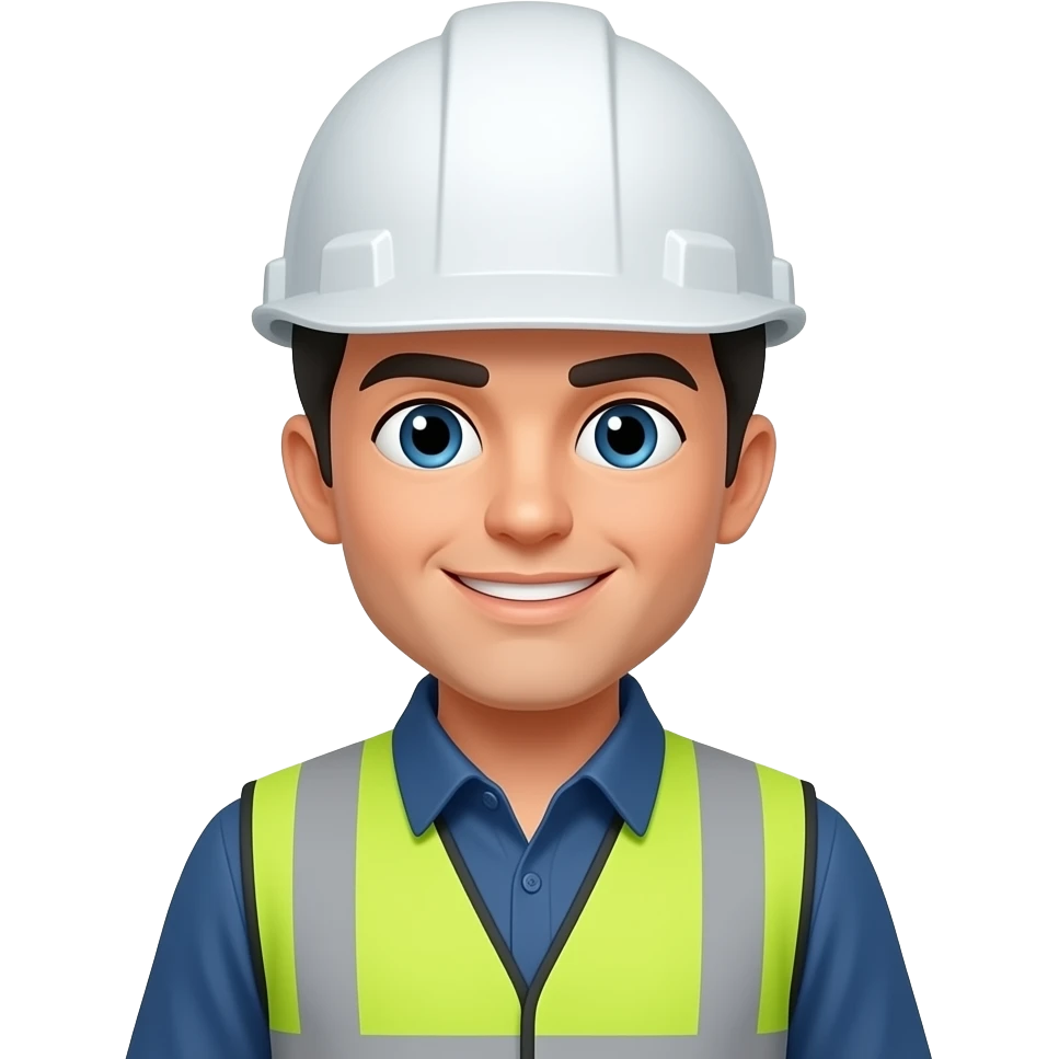 Ingeniera civil pelo negro emoji