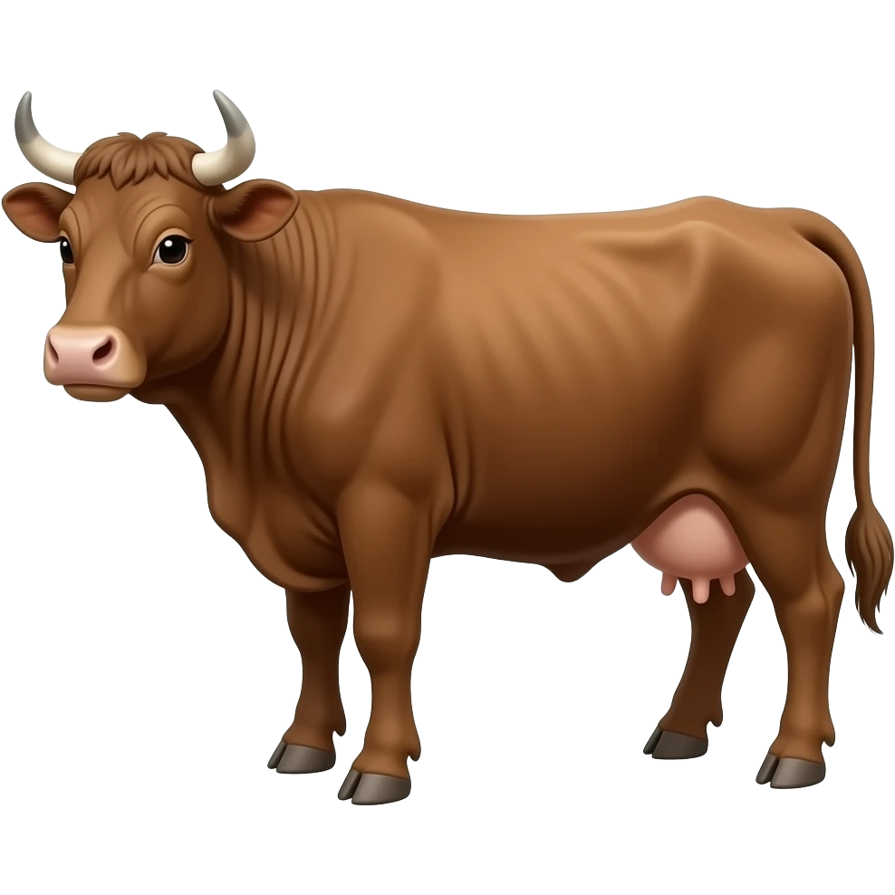 Brown Ox emoji