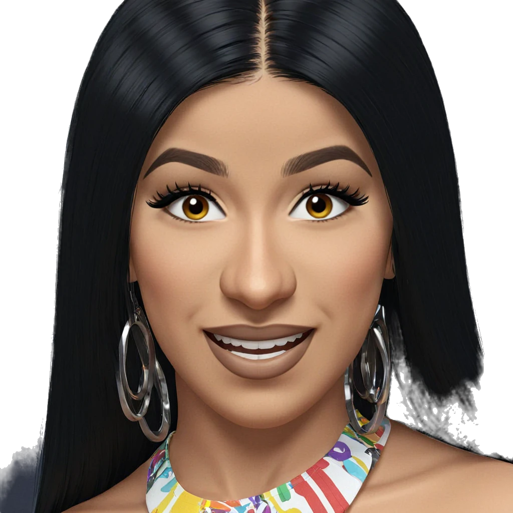 smiling girl with black hair emoji