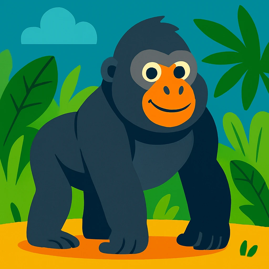 Gorilla emoji