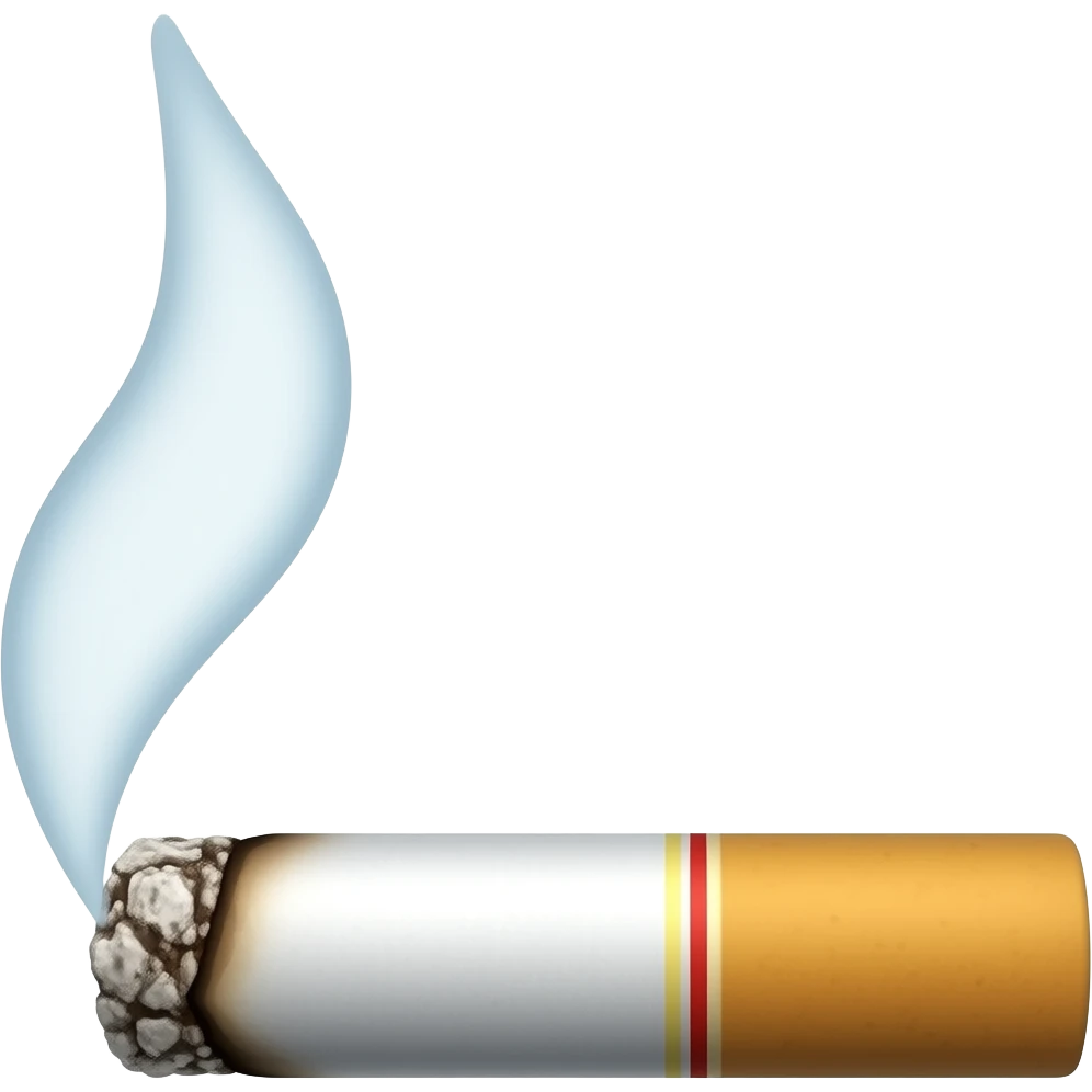 Blunt smoke emoji