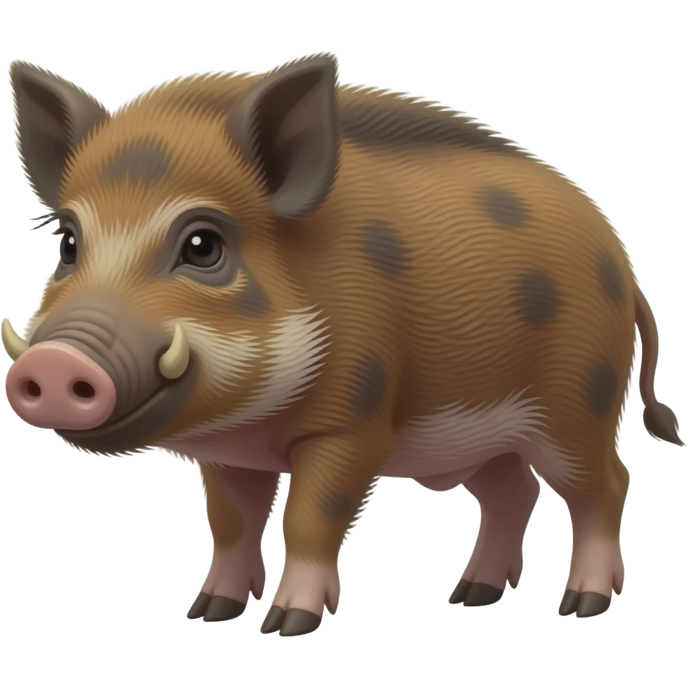 Wild piglet boar emoji