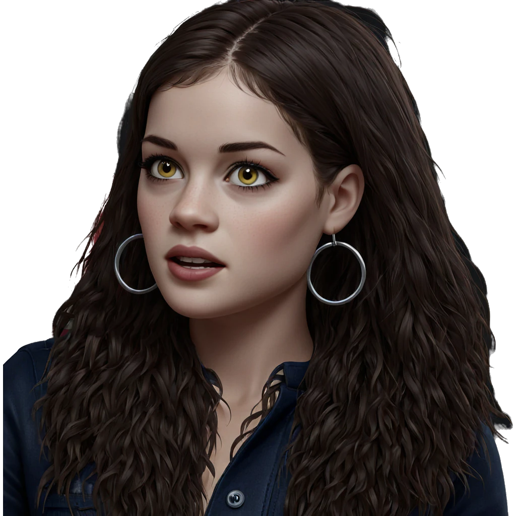 realistic portrait of girl emoji