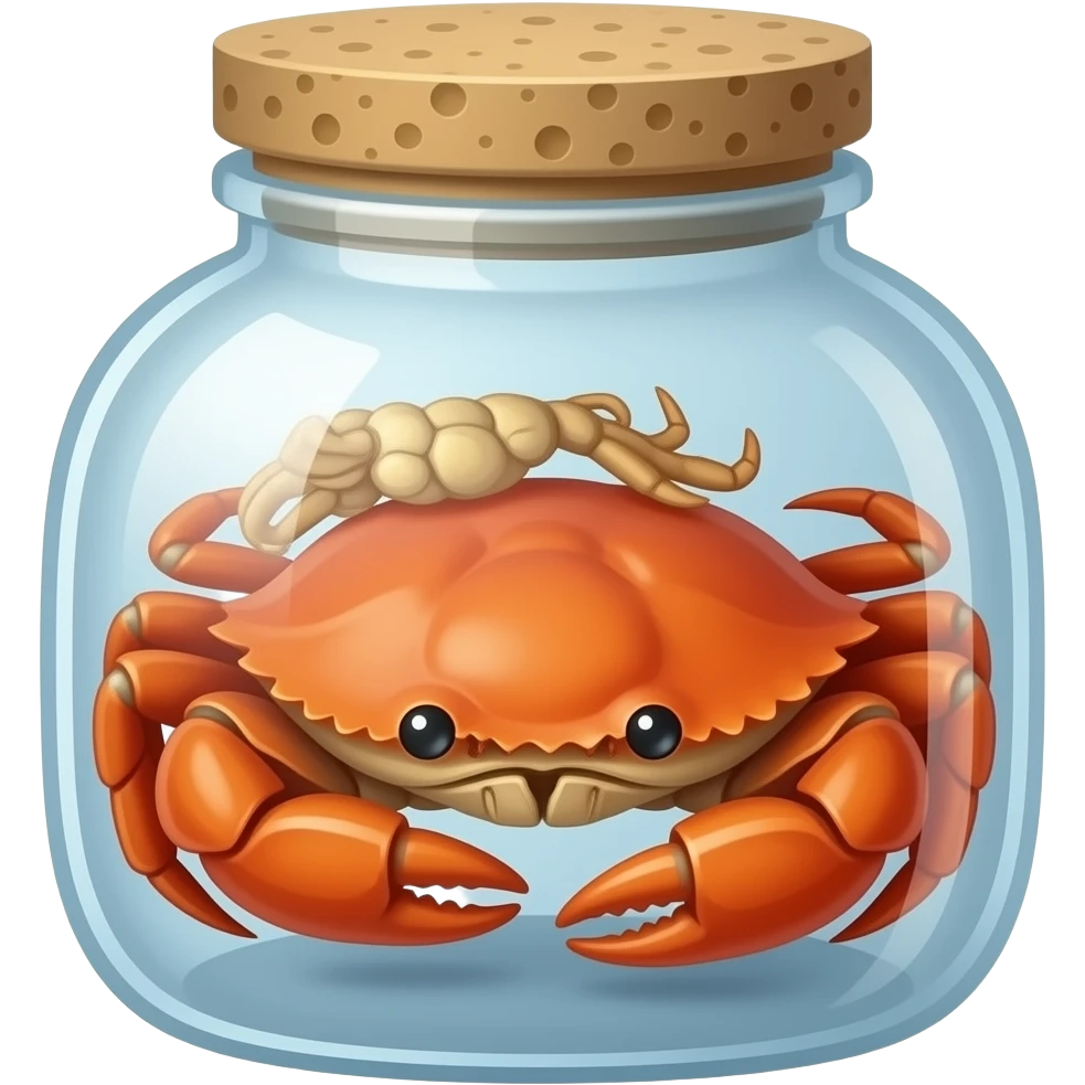 Crabs in a jar emoji