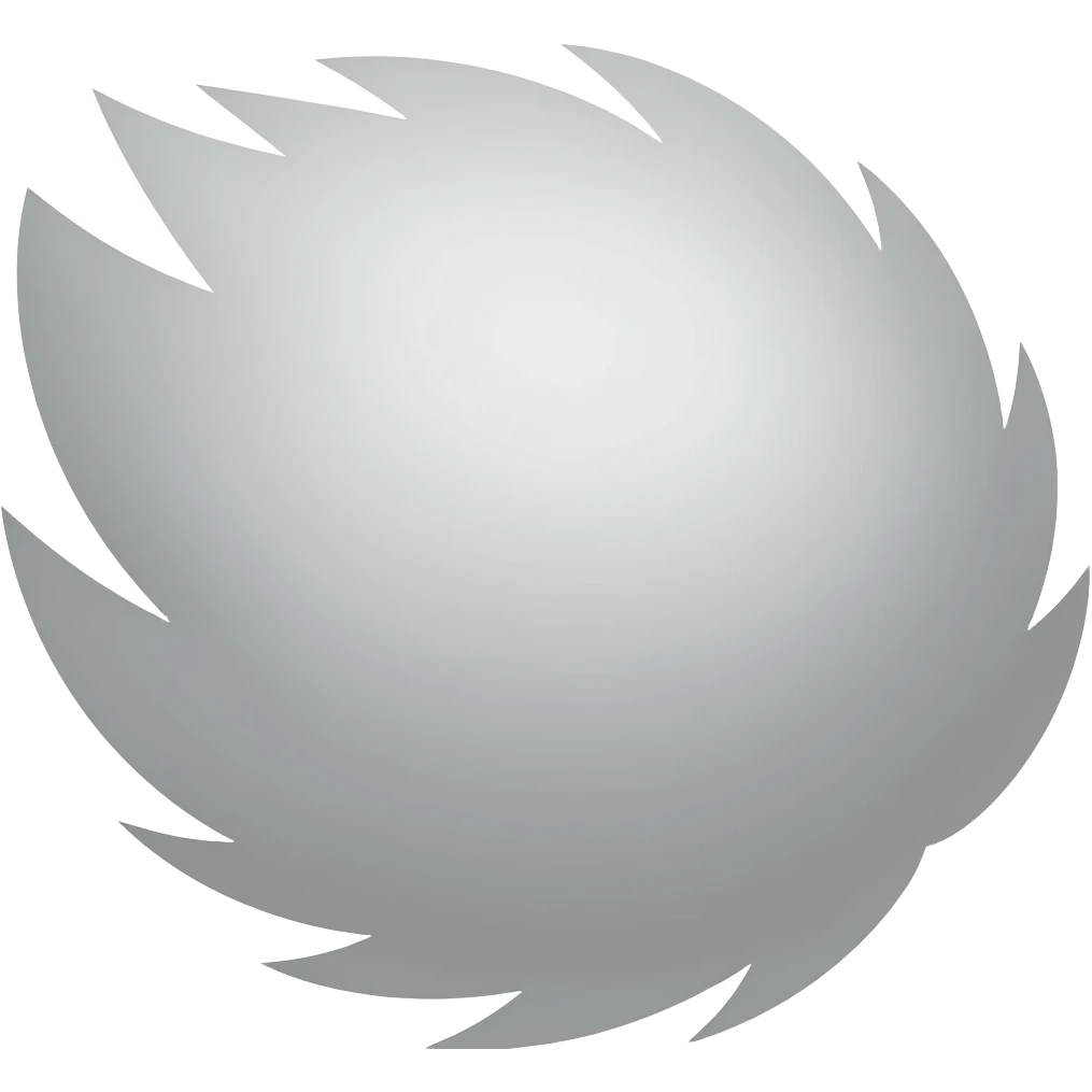 Gray rabbit tail emoji