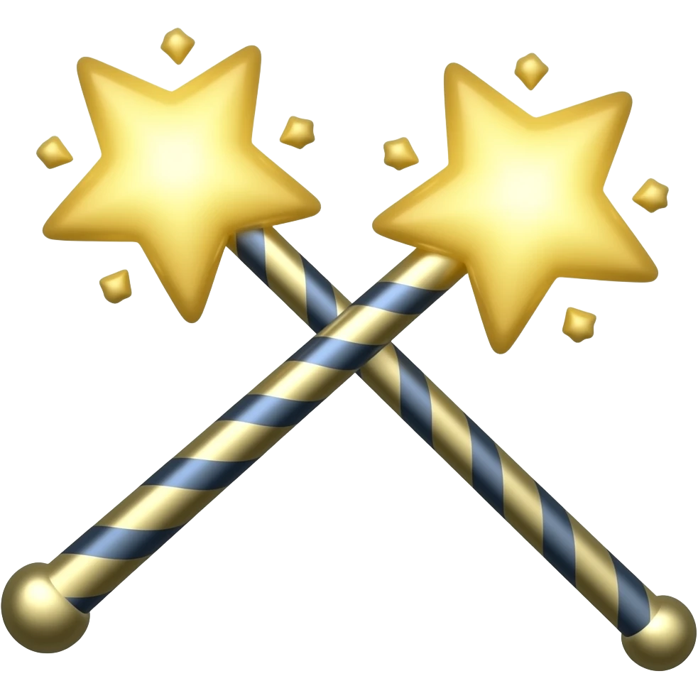 magic wand emoji