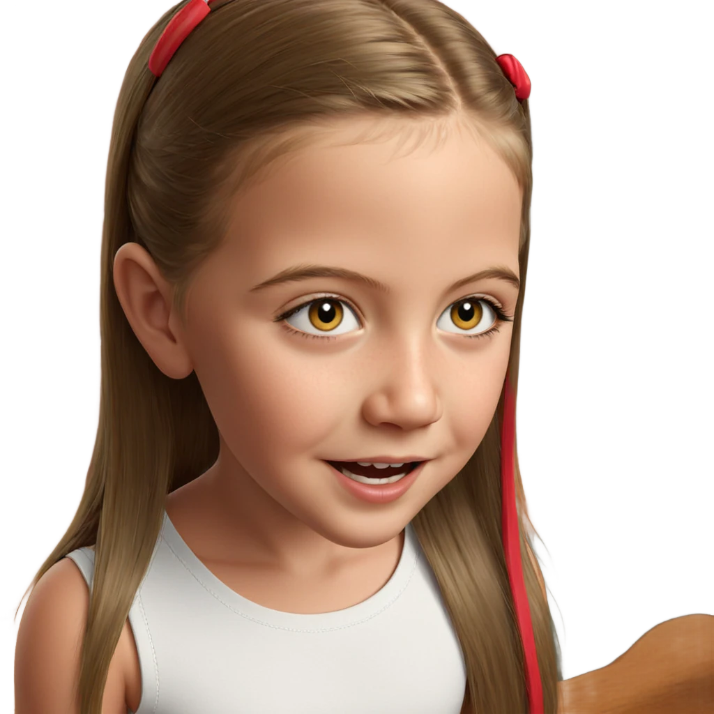 realistic portrait of girl emoji