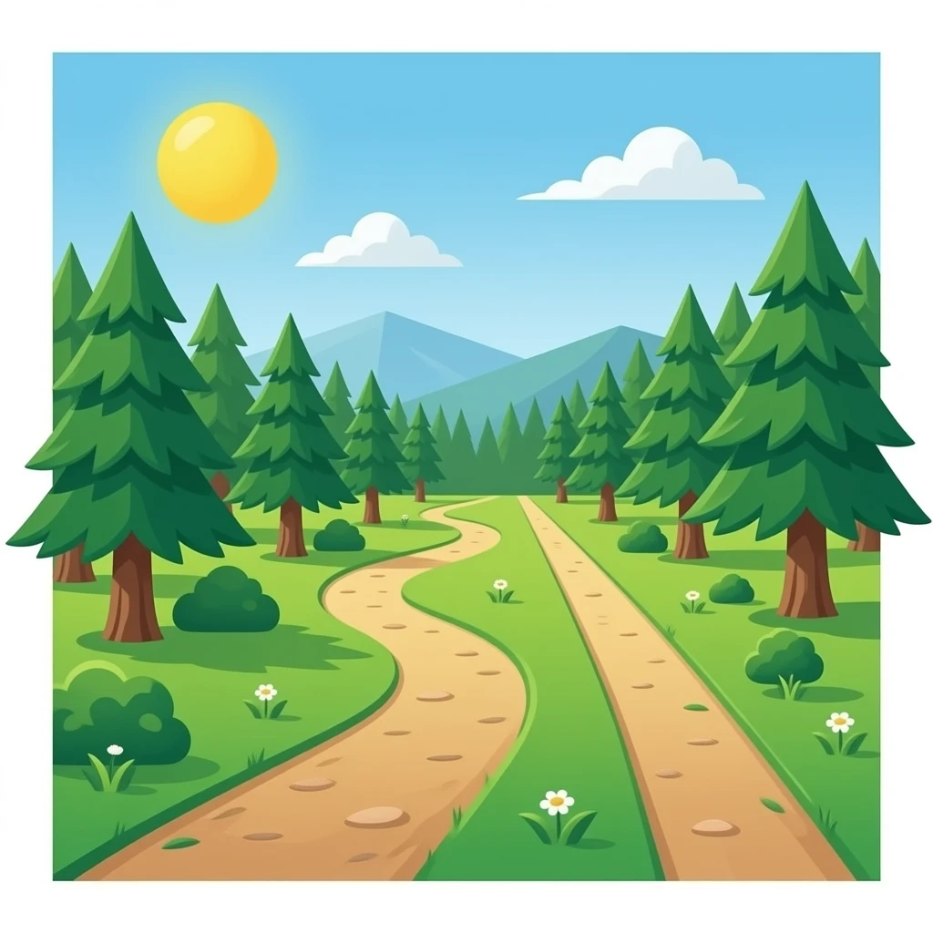 long and short path emoji