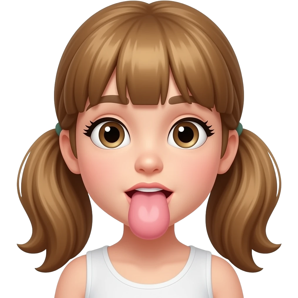 girl sucking on penis emoji