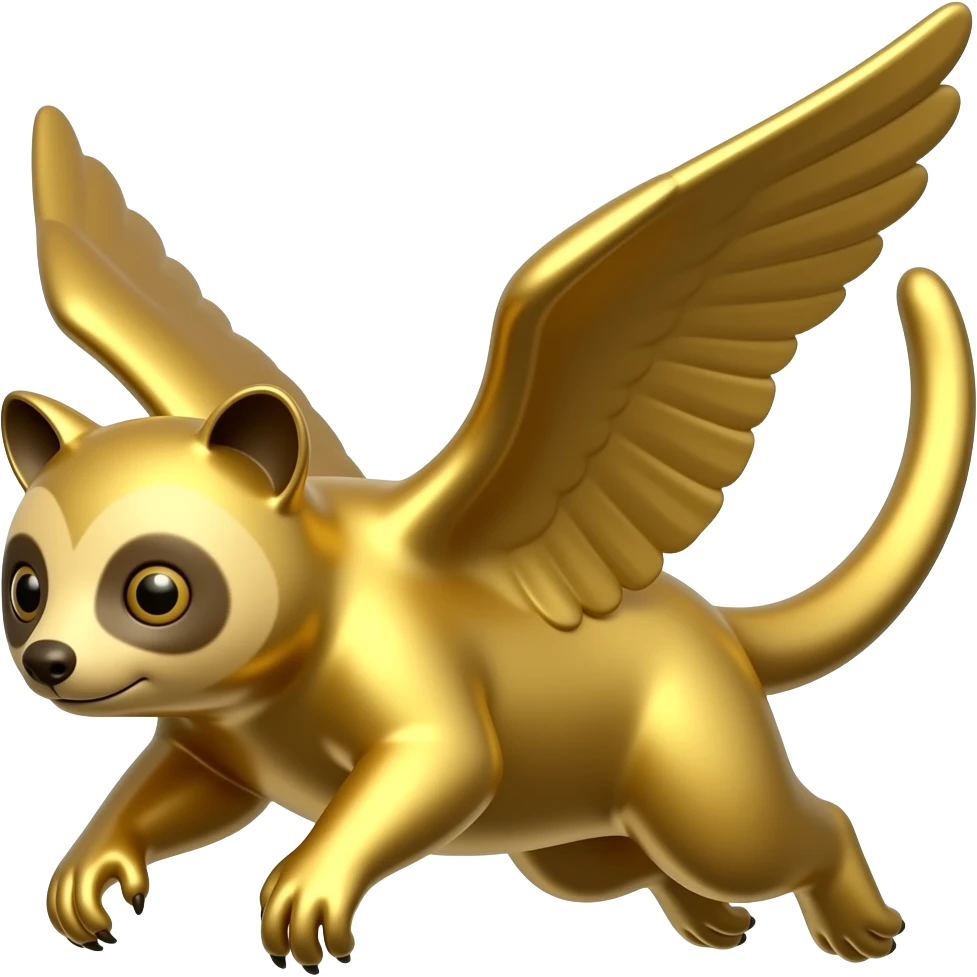 gilded statue Pteromyini emoji