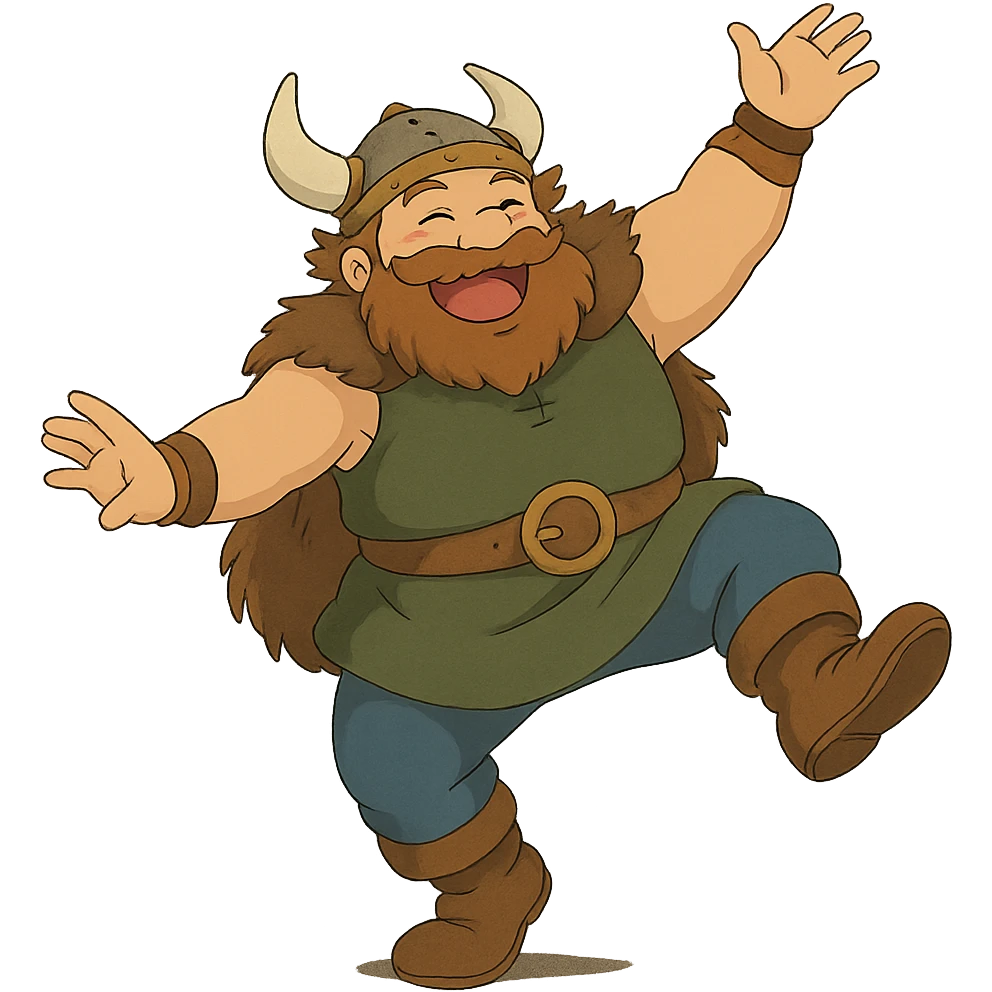 dancing viking emoji