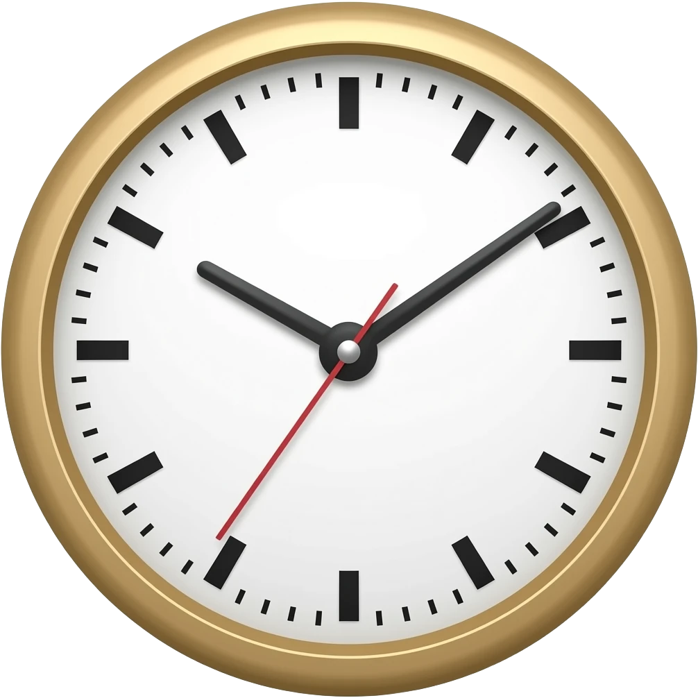 Reloj emoji