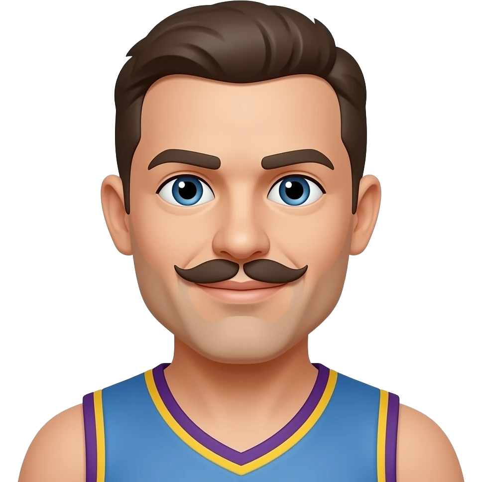 Court hummer with face and mustache emoji