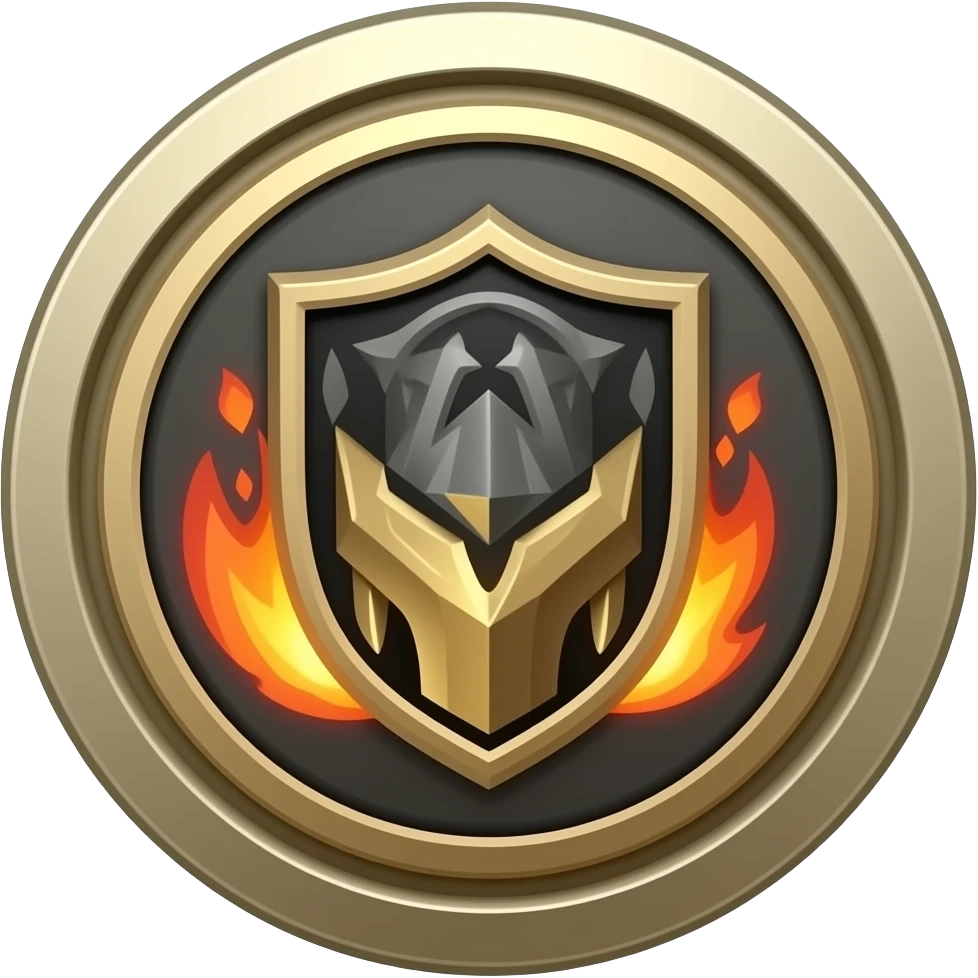 make a dusk chip i a currecncy for a discord guild make it unqiue add guild emblem that is darkness and ember if it suits add small branding very small of ASH make it bit more like dusk emoji